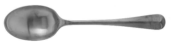 UNF318  (STAINLESS) Five O'Clock Teaspoon