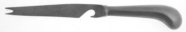 UNF318  (STAINLESS) Hollow Handle Bar Knife