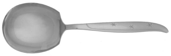 UNF322 (Stainless) Solid Smooth Casserole Spoon