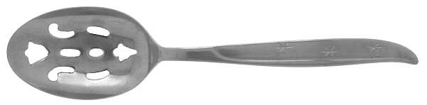 UNF322 (Stainless) Pierced Tablespoon (Serving Spoon)