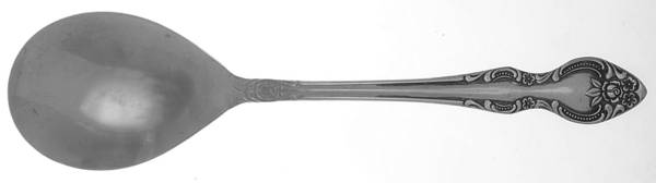 UNF33 (Stainless) Solid Salad Serving Spoon