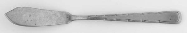 UNF348 (Stainless) Flat Handle Master Butter Knife