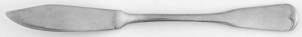 UNF38 (Stainless) Flat Handle Master Butter Knife