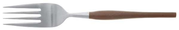 UNF41 (Stainless) Large Solid Cold Meat Serving Fork