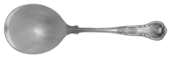 UNF411 (Silverplate) Solid Smooth Casserole Spoon