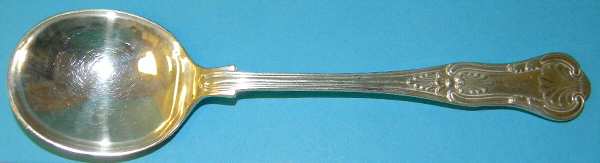 UNF411 (Silverplate) Round Bowl Soup Spoon (Gumbo)