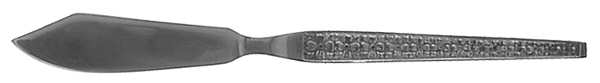 UNF419 (Stainless) Flat Handle Master Butter Knife