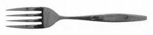 Atomic Starburst (Stainless) Individual Salad Fork