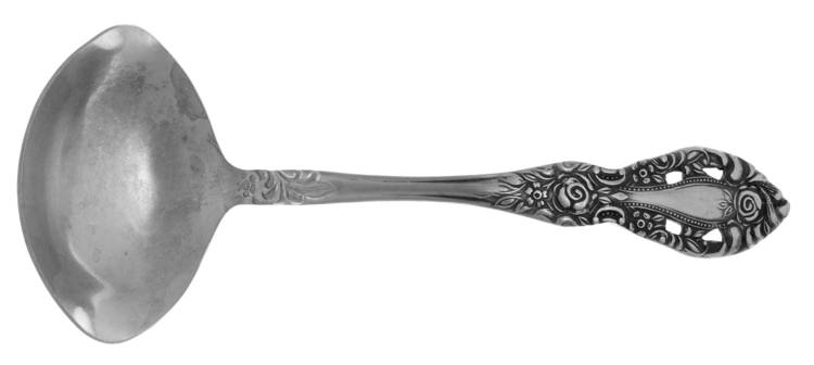UNF73 (Stainless) Solid Gravy Ladle