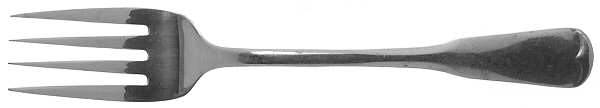 UNF82 (Stainless) Individual Salad Fork