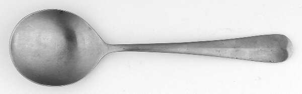 Williamsburg (Stainless) Round Bowl Soup Spoon (Cream Soup)