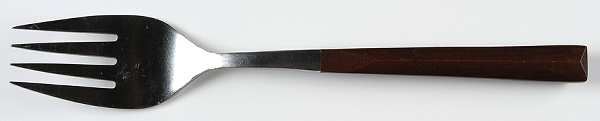 Woodwind (Stainless) Large Solid Cold Meat Serving Fork