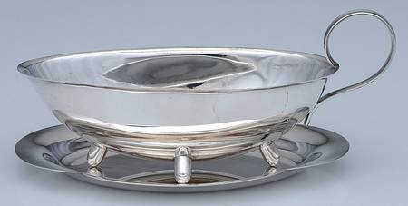 Sterling Hollowware Gravy Boat & Underplate