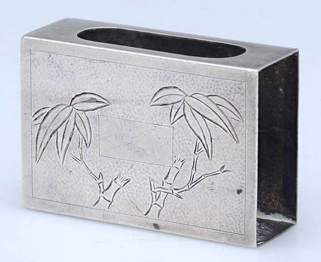 Sterling Hollowware Match Box Case