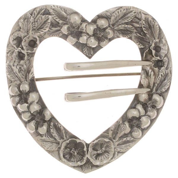 Sterling Hollowware Belt Buckle/Pin