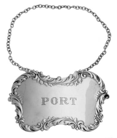 Sterling Hollowware Decanter Label