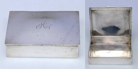 Sterling Hollowware Trinket Box
