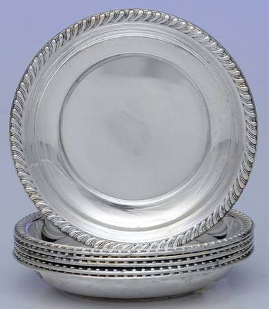 Sterling Hollowware Coaster - Set of 6