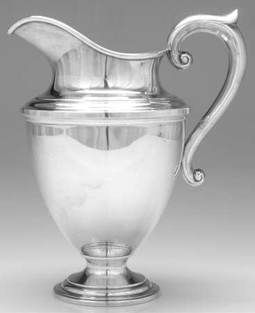 Sterling Hollowware Sterling Water Pitcher