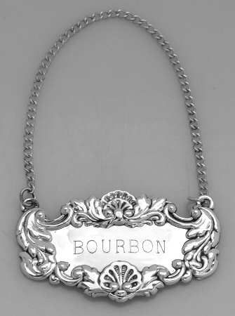 Sterling Hollowware Decanter Label