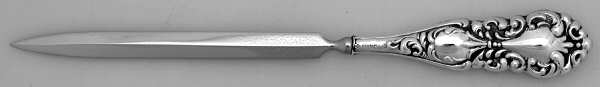 Sterling Hollowware Letter Opener with Stainless Blade