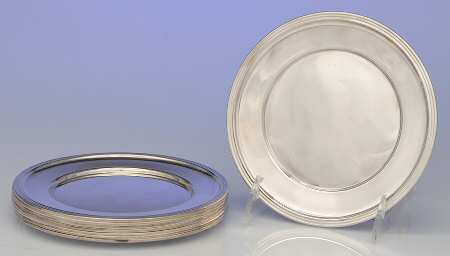 Sterling Hollowware Bread & Butter Plate - Set of 8