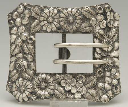 Sterling Hollowware Belt Buckle
