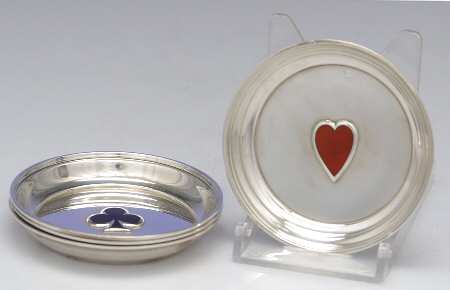 Sterling Hollowware Butter Pat - Set of 4
