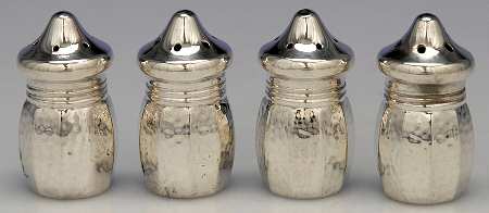 Sterling Hollowware 2 Sets Individual Salt & Pepper Set