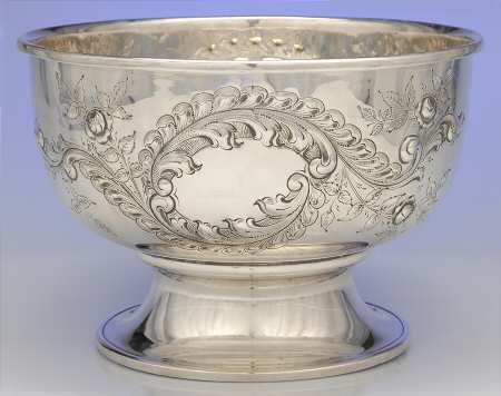 Sterling Hollowware Punch Bowl