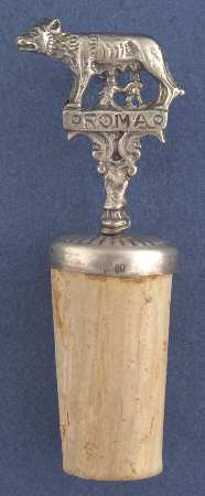 Sterling Hollowware Cork Wine Stopper