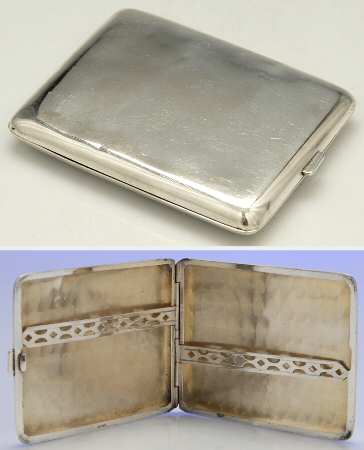 Sterling Hollowware Cigarette Case