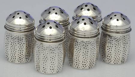 Sterling Hollowware Individual Salt & Pepper (3 Sets)