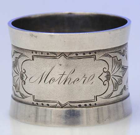 Sterling Hollowware Napkin Ring
