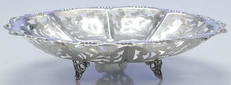 Sterling Hollowware Sterling Footed Bon Bon Bowl