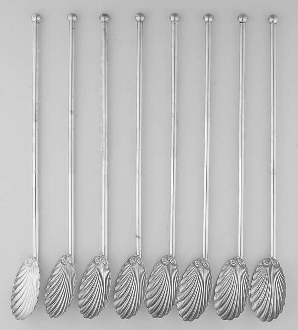 Sterling Hollowware Tea Sipper - Set of 8