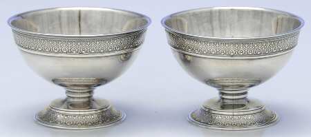 Sterling Hollowware Master Open Salt (Set of 2)