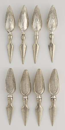 Sterling Hollowware Corn Spear (Set of 8)