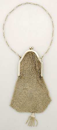 Sterling Hollowware Mesh Purse