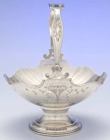 Sterling Hollowware Sterling Handled Centerpiece Basket