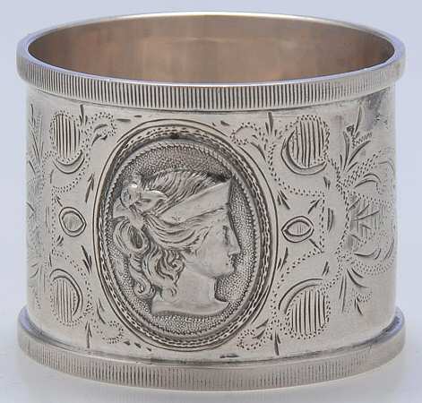 Sterling Hollowware Round Napkin Ring