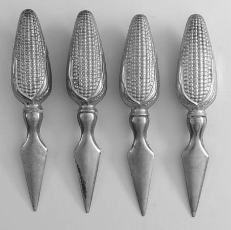 Sterling Hollowware Set of 4 Corn Spears