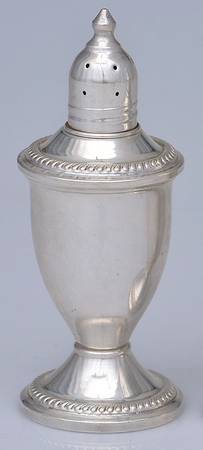 Sterling Hollowware Weighted Salt Shaker
