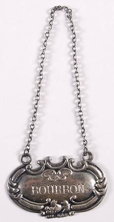 Sterling Hollowware Decanter Label
