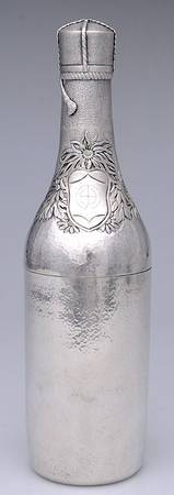 Sterling Hollowware Wine Bottle Cover/Pourer