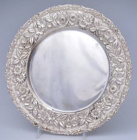 Sterling Hollowware Service Plate