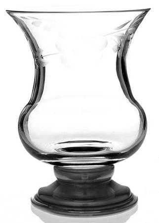 Sterling Hollowware Crystal Toothpick Holder with Sterling Rim