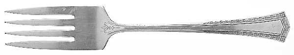 Empress (Silverplate, 1921) Individual Salad Fork