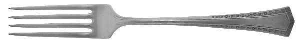 Empress (Silverplate, 1921) Fork