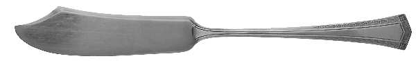 Empress (Silverplate, 1921) Flat Handle Master Butter Knife